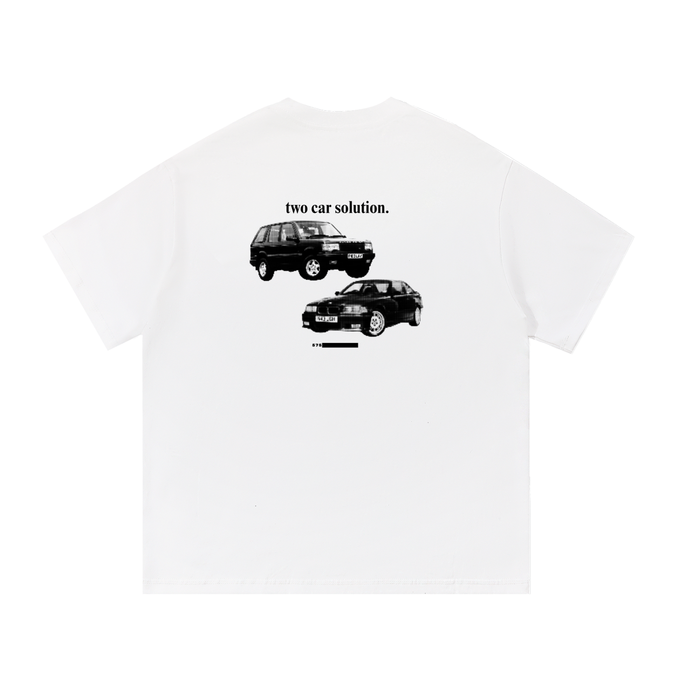 TWO CAR SOLUTION TEE